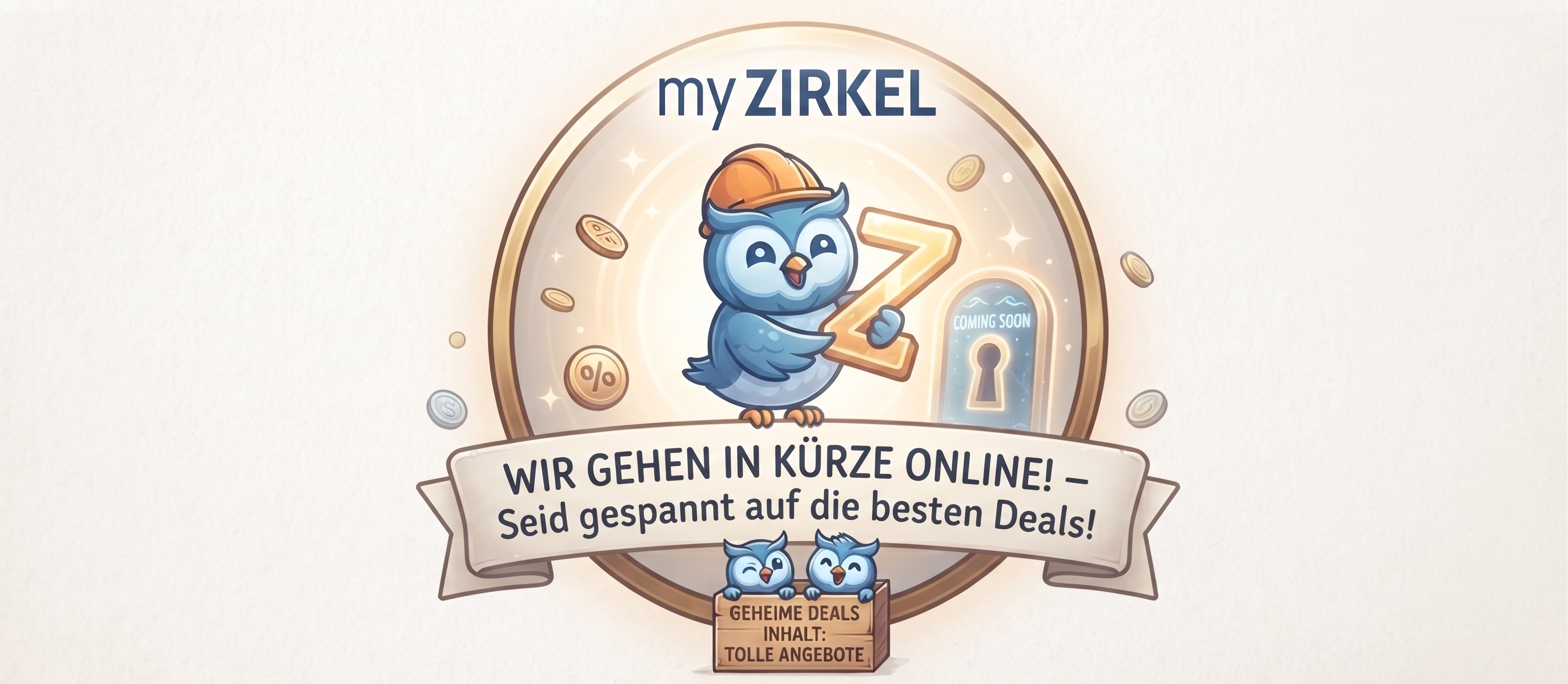 myZirkel - Wir gehen in Kürze online!